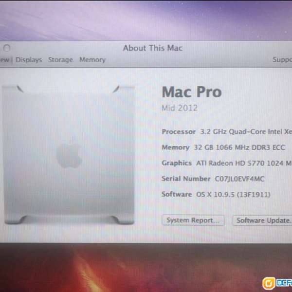 Apple Mac Pro (mid 2012) “錄音製作專用”