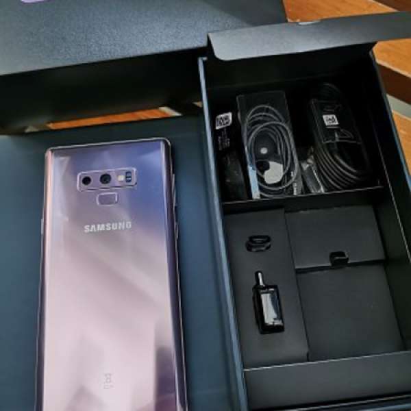 售 Samsung Note 9 紫色 512GB ，9成新