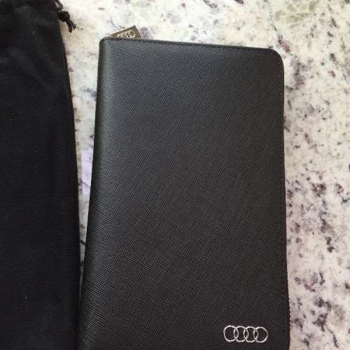 Audi Travel Passport Wallet 真皮 旅行 證件 護照 銀包 西鐵 元朗 荃灣西