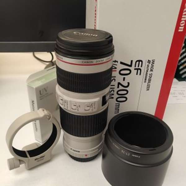90%NEW 行貨 Canon EF 70-200mm f/4L IS USM