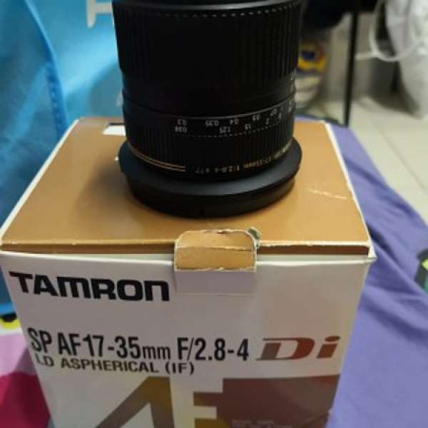 Tamron 17-35mm f2.8-4(a05) nikon mount ff可用