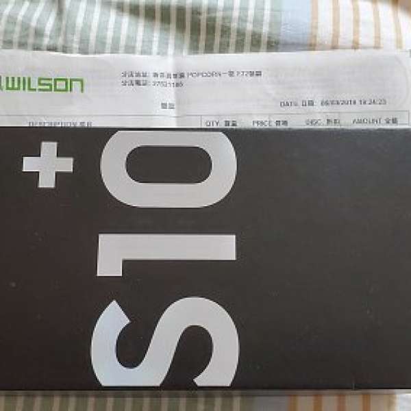 99%NEW Samsung S10+(s10 Plus)白色 8+128 香港行貨3月6日衛訊購買
