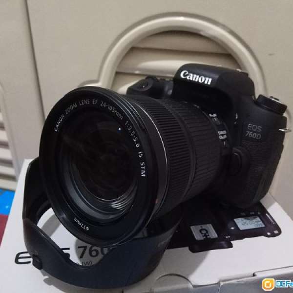 Canon 760D + Canon 24-105mm f3.5-5.6 IS STM