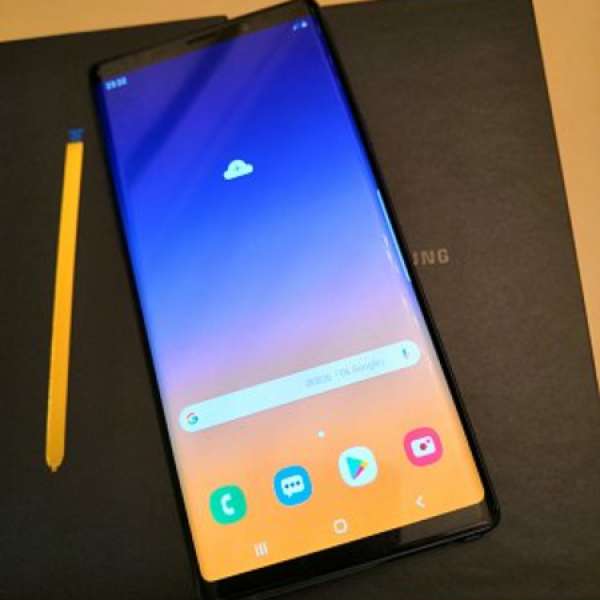 99%新藍色港行三星Samsung Note 9 128GB 有單有盒保養到2019年8月28號