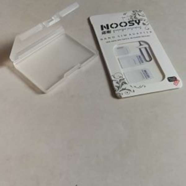 iPhone 8s plus Nano Micro Sim Card adapter + 膠盒子 套餐