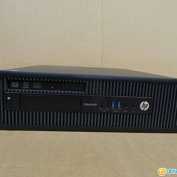 HP EliteDesk 800 G1 SFF，Intel i5-4590 CPU，8G Ram，500GB HDD，ATI HDMI