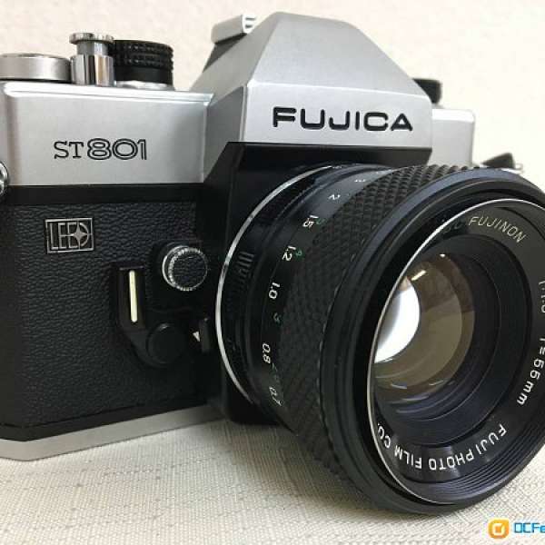 非常新淨 M42 全機械菲林機皇 Fujica ST801 測光準確