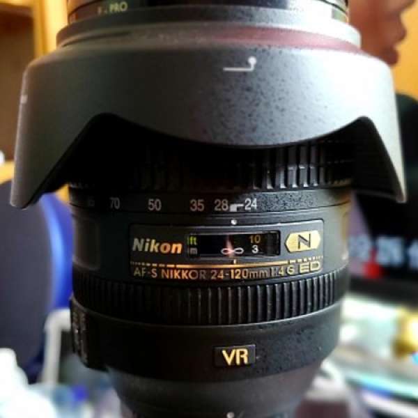 Nikon AF-S  24-120mm F4 G ED VR