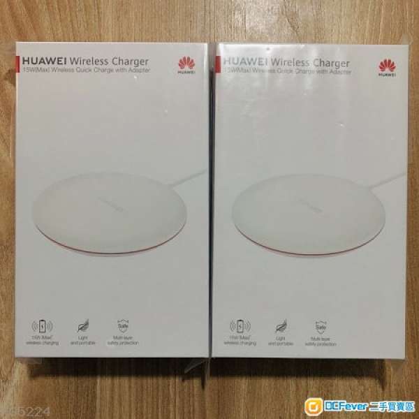 蝕讓 Huawei 無線快速充電板連充電器 CP60 wireless charger 華為香港行貨