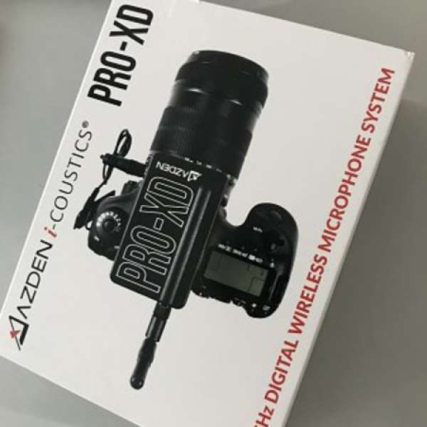 Azden Pro-XD digital wireless lav mic 無線夾咪