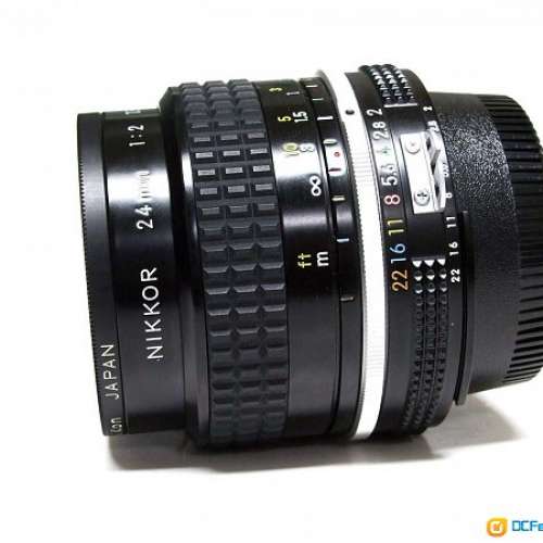 極新淨 Nikon Nikkor Ai 24mm F2 + Nikon L37c filter