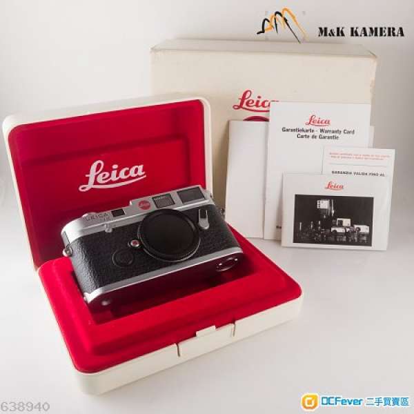 Leica M6 classic 0.72 Silver Film Rangefinder Camera #65410