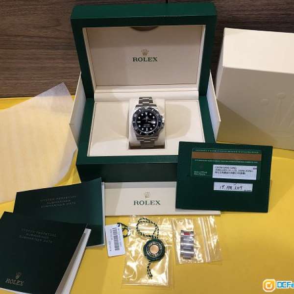 全新行貨 Rolex116610 黑十 五年保費