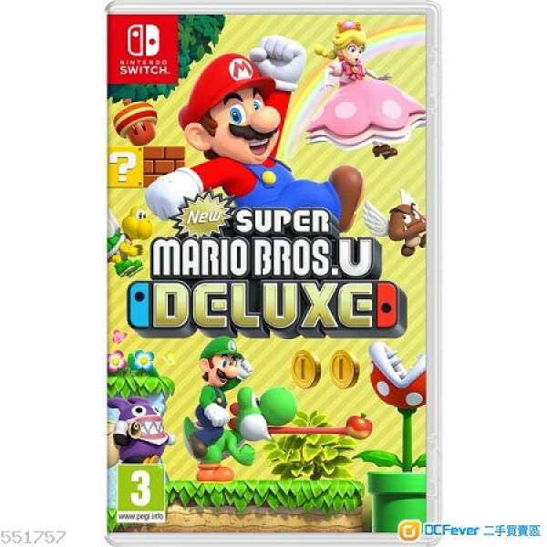 任天堂 Switch Game SUPER MARIO BROS U DELUXE