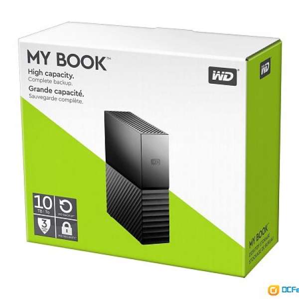 WD 10TB Mybook 全新 (將軍澳交收 或 免費順豐)