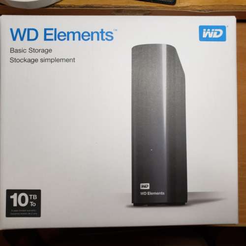 WD Elements 10TB 吉盒