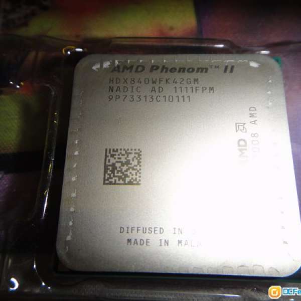 AMD Phenom II X4 840 3.2 GHz ***另有 AMD Athlon II x4 640 Socket AM3