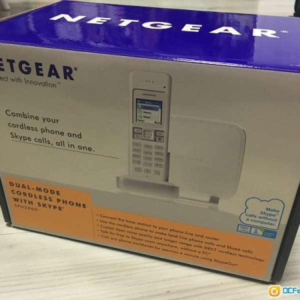 Netgear skype/ 固網 兩用電話