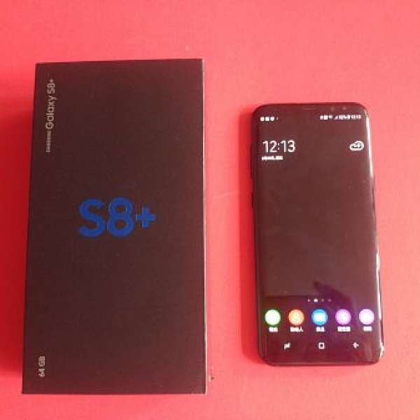 出售行貨雙卡版 98% 黑色 Samsung s8 plus 64gb Rom g9550. 全套有盒齊配件。