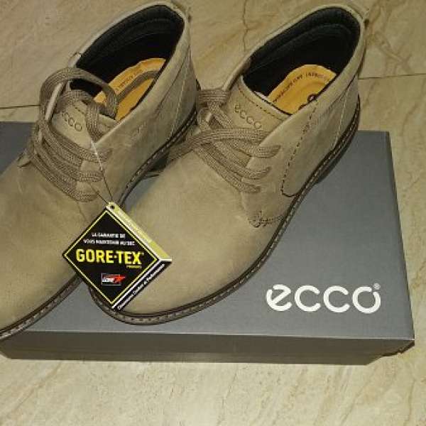 全新 ecco Gore-Tex中boot