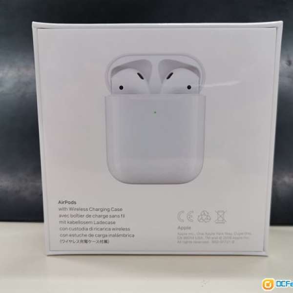 Brand new Airpod 2 with wireless charging 全新 有無線充電