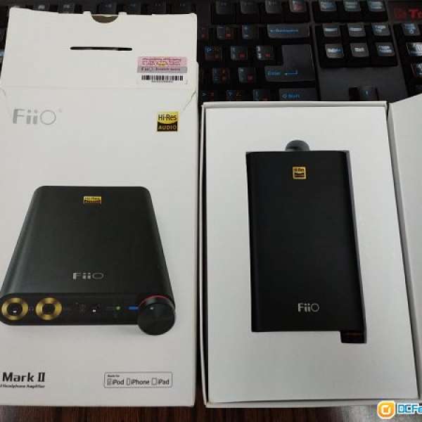 Fiio Q1 Mark II Hi-Res amp 及WM-Port to micro USB 線