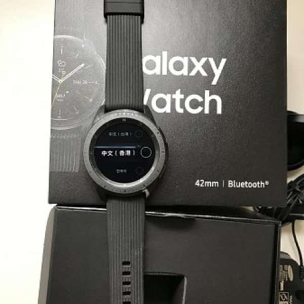 98%New Samsung Galaxy Watch SM-R810 42mm Smart Bluetooth Midnight Blac