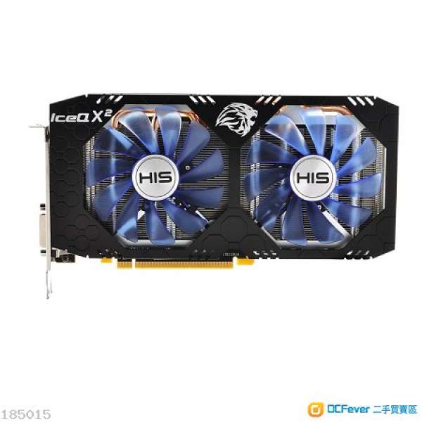 HIS RX 580 IceQ X² OC 4GD5 RX580 顯卡 打機