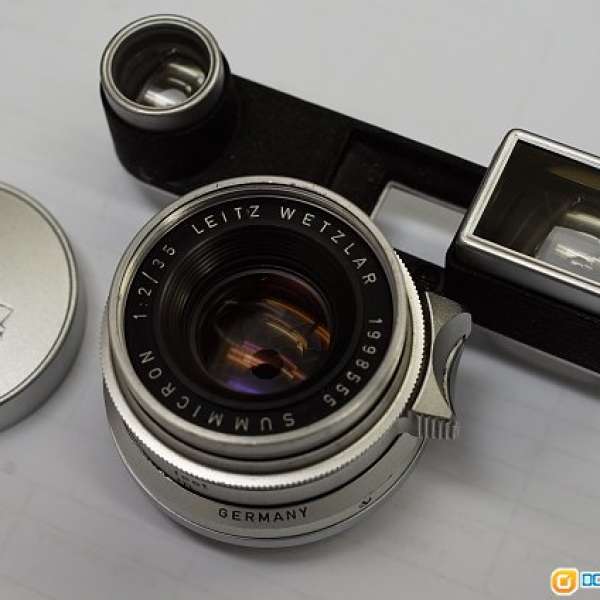 Leica Summicron 35mm F2 8-element Germany with google