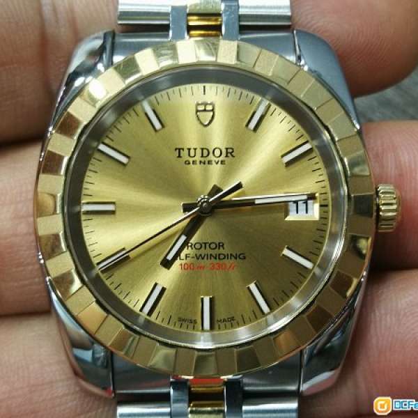 Tudor 金銀潤 一錶一台行咭 98% 新 not Rolex Seiko