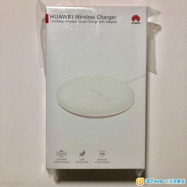 Huawei 無線快速充電板連充電器 CP60 wireless charger 華為香港行貨