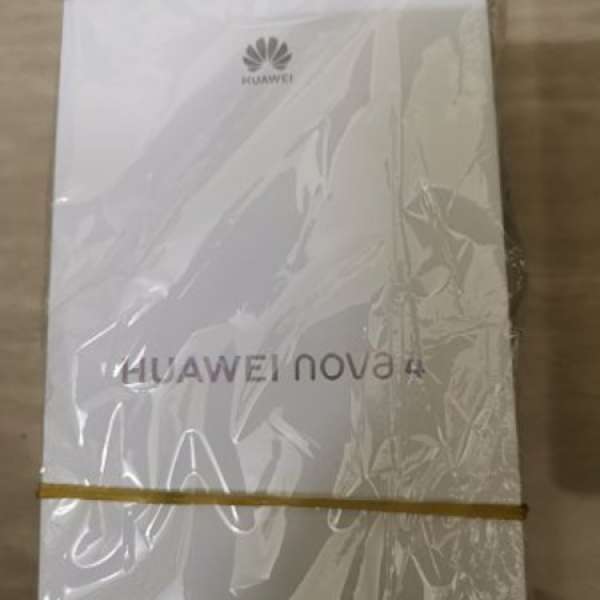 100％new全新華為 Nova 4, 8+128gb藍色港版行貨跟單。