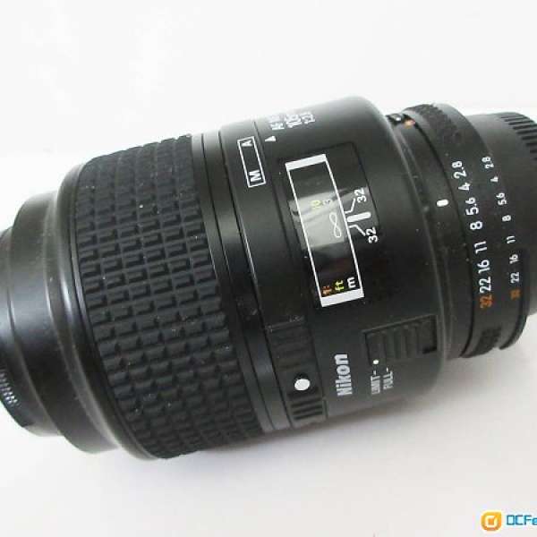 Nikon AF 105mm F2.8 微距鏡王 日本製造