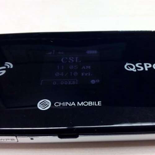 中國移動MIFI QSpot P2 (CM512 OEM) 香港各台 4G/3G 大陸中移動4G/TD-3G 無鎖