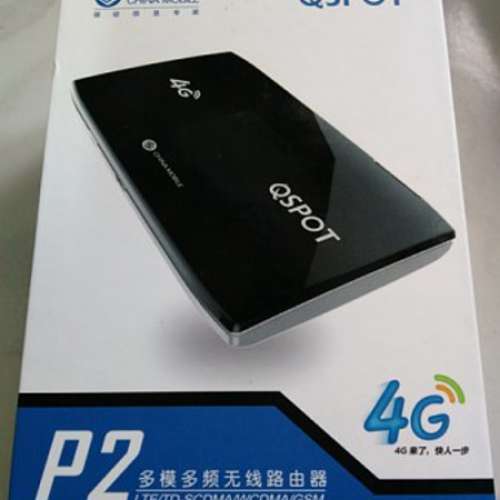 中國移動MIFI QSpot P2 (CM512 OEM) 香港各台 4G/3G 大陸中移動4G/TD-3G 無鎖