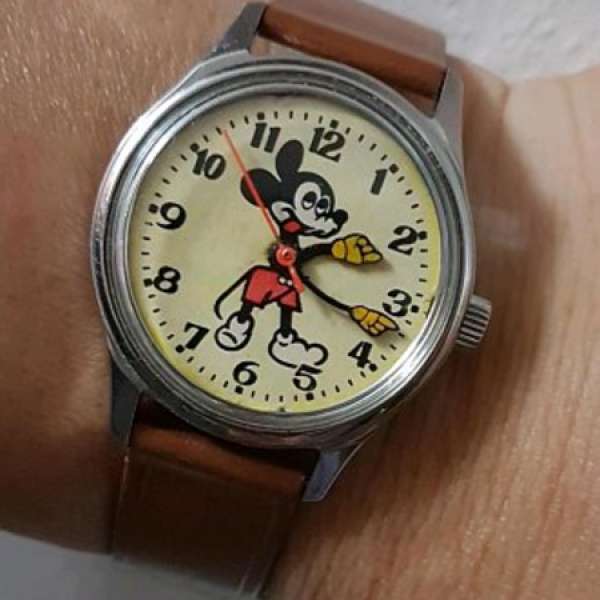vintage 70s Mickey mouse watch 米奇老鼠表