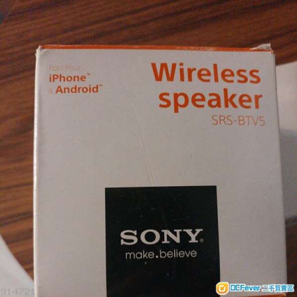 Sony wireless speaker藍牙拉叭