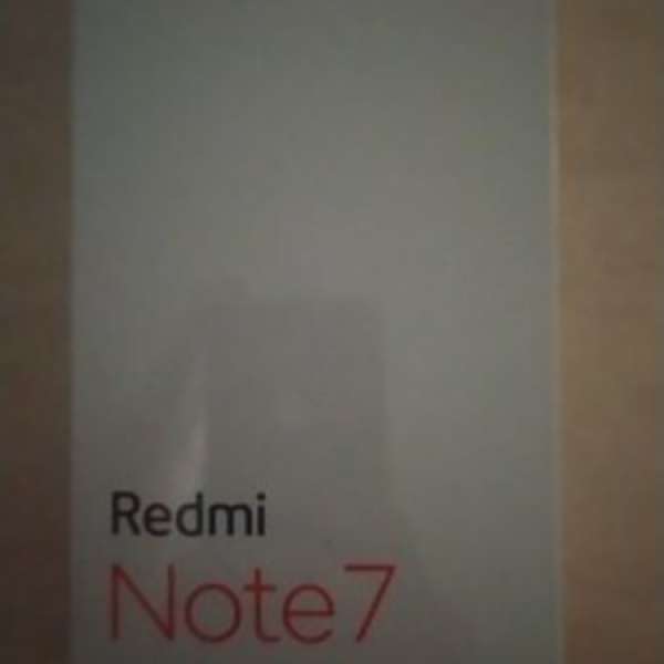 紅米Note 7 4x128g 行貨黑色