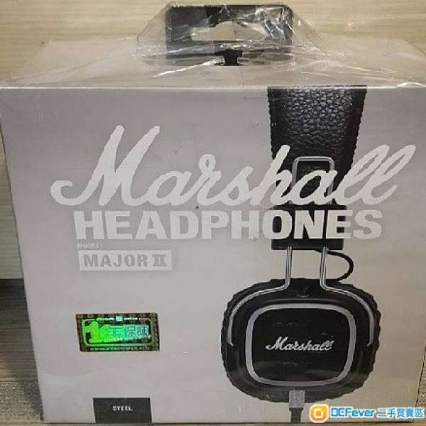 Marshall Major II headphone (全新）