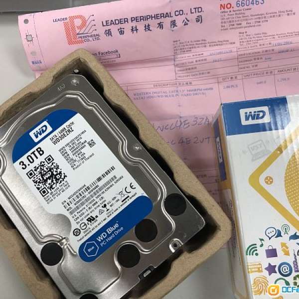 WD Blue 3TB HDD Western digit Hard disk