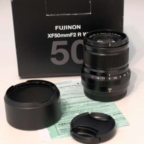 95% Fujifilm XF 50mm F2 WR (行貨過保養)