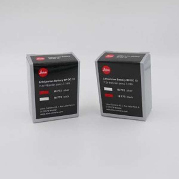 Leica DC13 Battery For T,TL,TL2 （18772，18773）電池