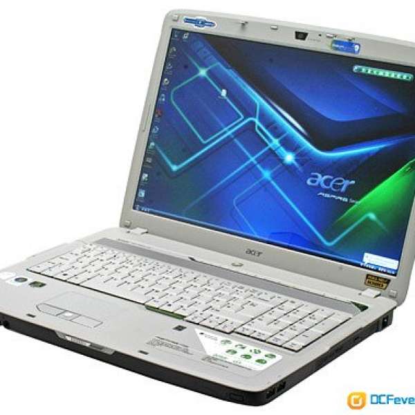 Acer Aspire 7720G 17"(1920x 1080) C2DT7700 2.4GHz 4GB 250GBx2