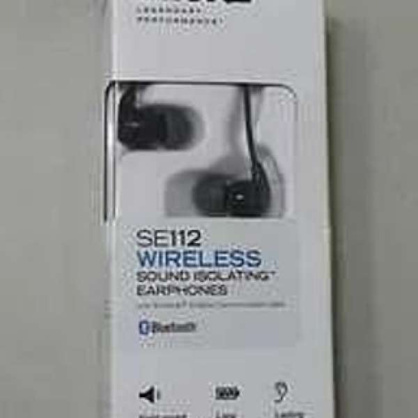 Shure SE112 Wireless 80% NEW (可連續使用超過六小時)