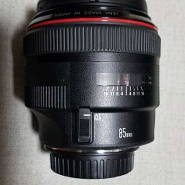 Canon 85mm F1.2L II