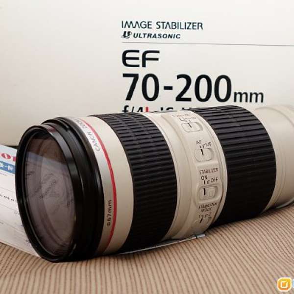 99% 新淨 Canon EF 70-200mm f/4L IS USM (行貨過保)