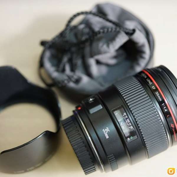 Canon EF 35mm f1.4 L also for Sony A7