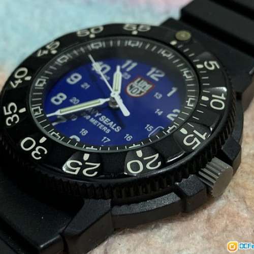 LUMINOX SWISS MADE 3H good working second hand