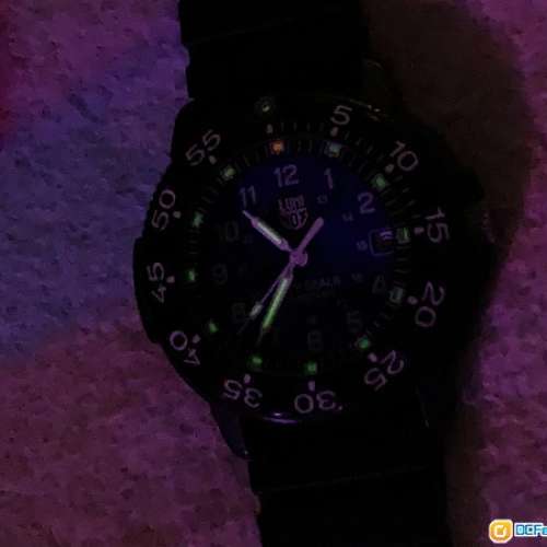 LUMINOX SWISS MADE 3H good working second hand