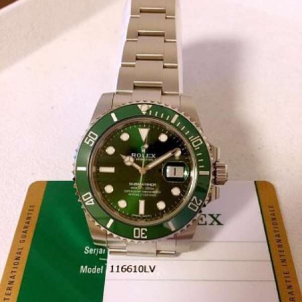 Rolex116610LV綠綠